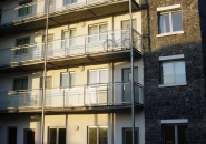 Multi Story Steel, Concrete and Glass Balcony - Mill Rd., Ennis